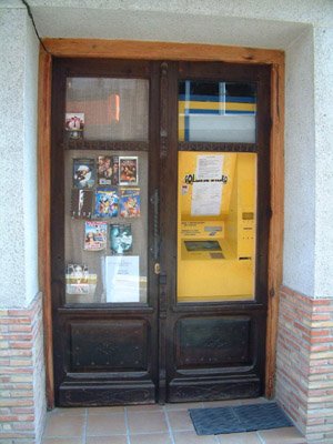 El cajero de alquiler de DVD's de la Calle Mayor.