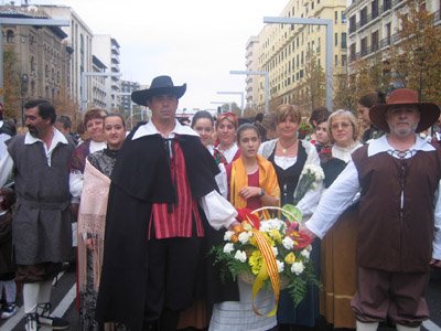 Un momento de la Ofrenda.