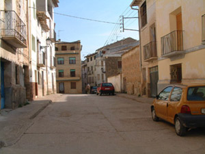 Una de las ramificaciones de la calle Palanqueta.