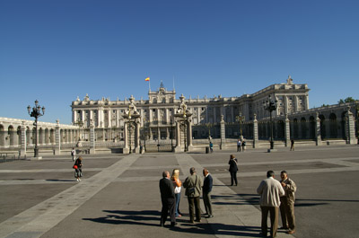 Palacio de Oriente de Madrid.