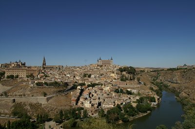 Vista panorámica de Toledo.
